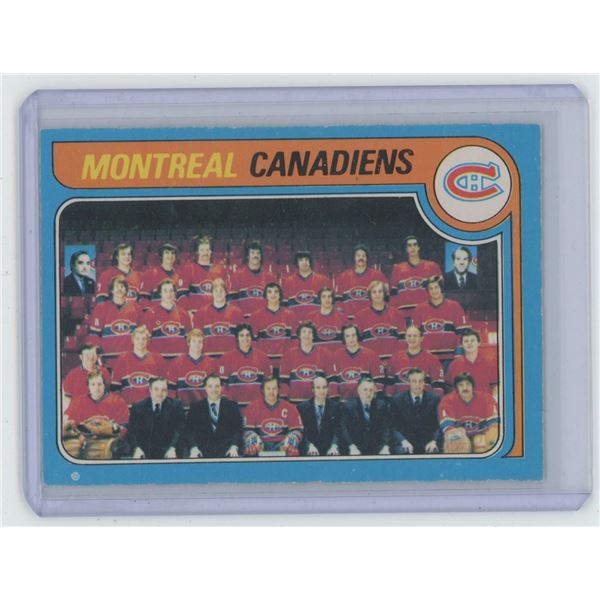 79 - 80 OPC Montreal Canadiens Partial Checked # 252