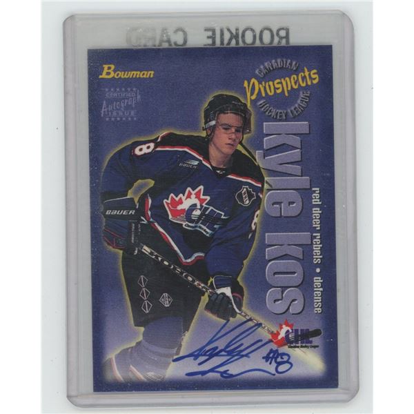 Autographed Cards Kyle Kos # 156