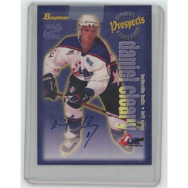 Autographed Cards  Daniel Cleary