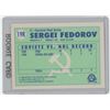 Image 2 : Gradable Rookies Sergei Fedorov # 19 R