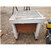 Image 3 : Rolling Shop Work Bench & Contents 29 X 24 X 28 Inch