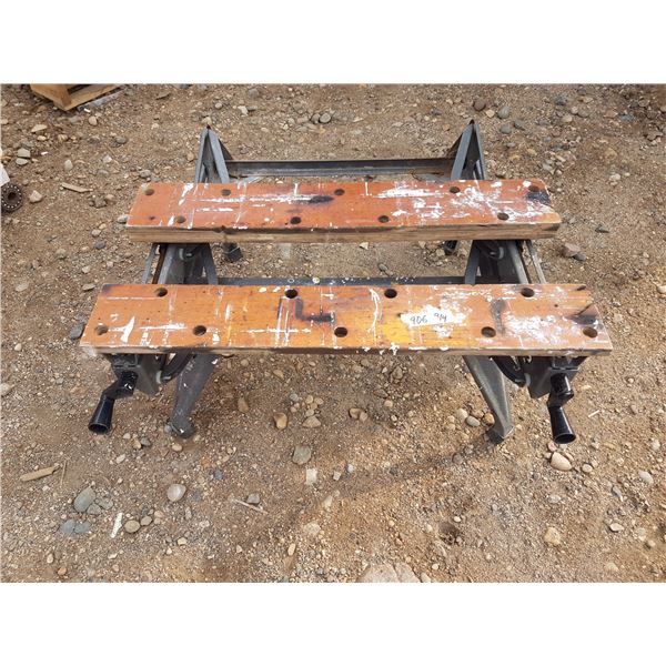 Woodworking Table With Clamp Approx. 29 X 29 Inch