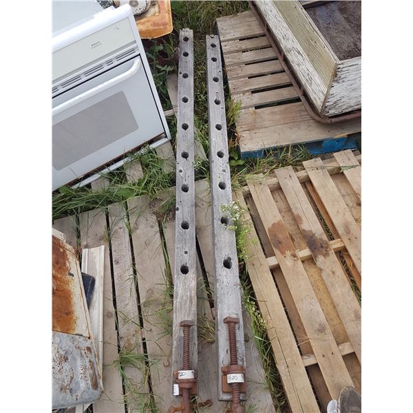2 Clamps? 86" Long