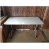 Image 1 : Rolling Table 48 X 24 X 29 Inch