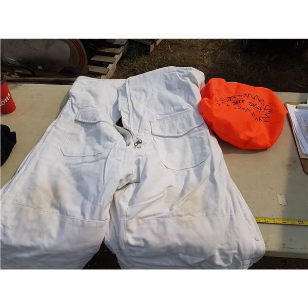3 XL Hunting Coverall Bottoms & Seat