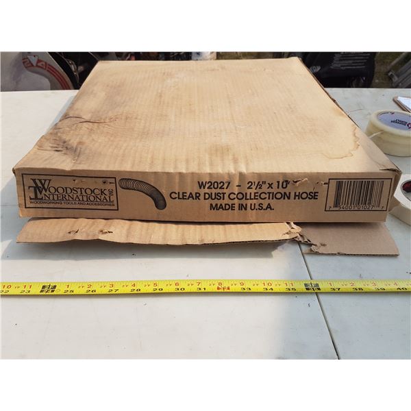 Clear Dust Collection Hose