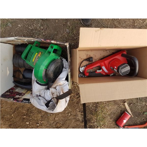 Homelite Electric Chainsaw & Weedeater Electric Leaf Blower (Parts)