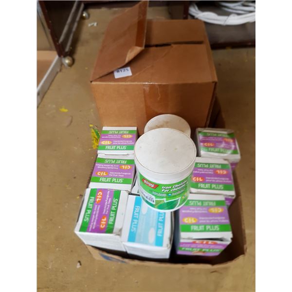 Lot Gardening Chemicals