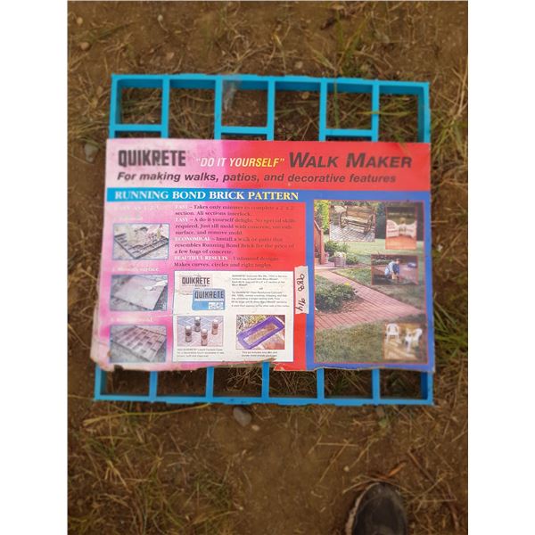 Quickcrete Walk Maker
