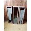 Image 1 : 2 Vintage Cabinets 11 X 11 X 39 Inch