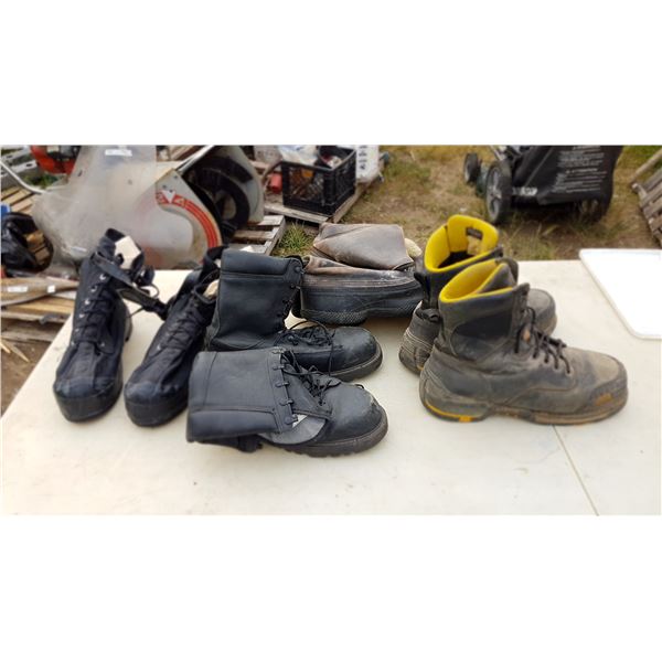 Lot Various Winter / Work Boots