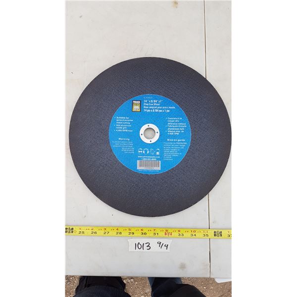 3 X 14" Cut-off Wheels