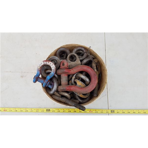 Lot Shackles & Clevises Etc.