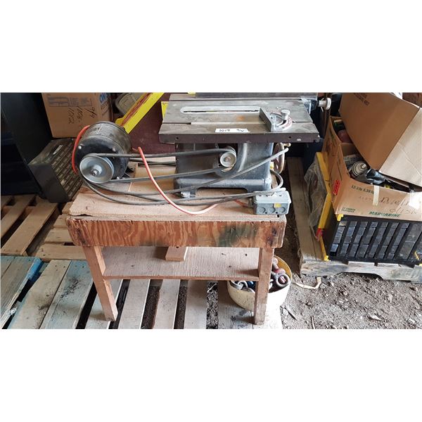 Small Table Saw & Stand TBL 12.5" Wide