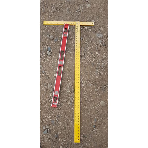 48" Square & Level