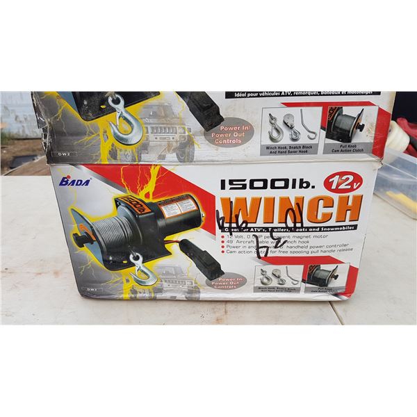 12V 1500LB Winch