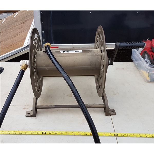 Garden Hose Reel & Hose