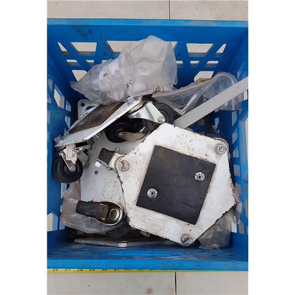 Lot 3 Wheel Dollies & Misc. Items