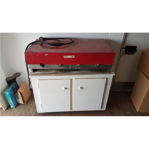 Propane Cook Grill On Base 38 X 23 X 38 Inch