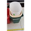Image 3 : Mop Bucket & Trash Cans Etc.