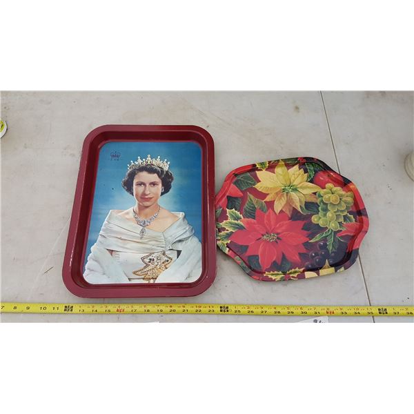 Queen Elizabeth Tray & Other