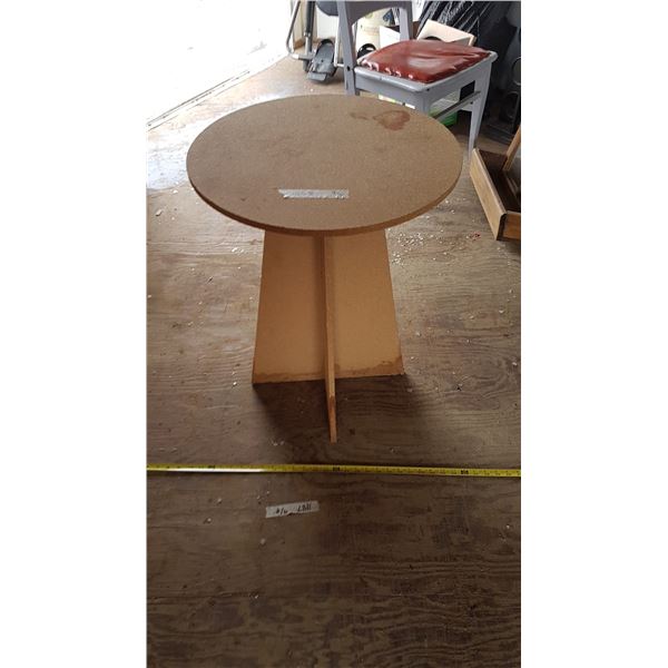 Raw MDF Table 20 " D X 26" H