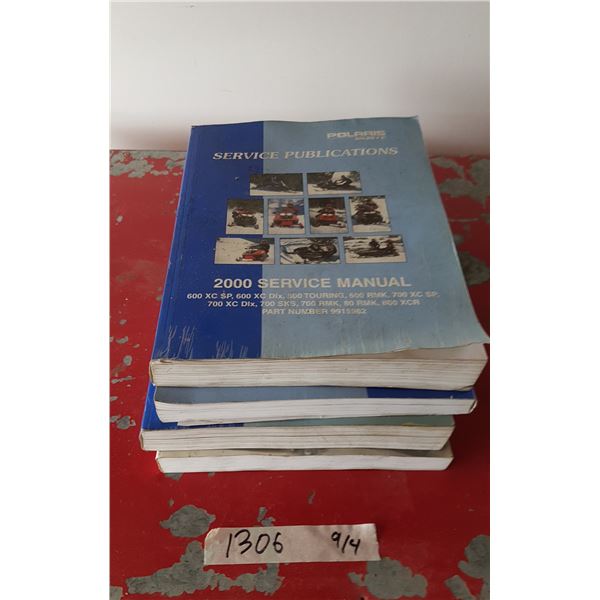 4 Polaris Snowmobile Manuals