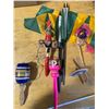 Image 1 : Lot Kids Agility Toys & Mini Saskatchewan Flags