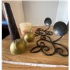 Image 1 : Lot Candles & Wall Hanging Candle Holders