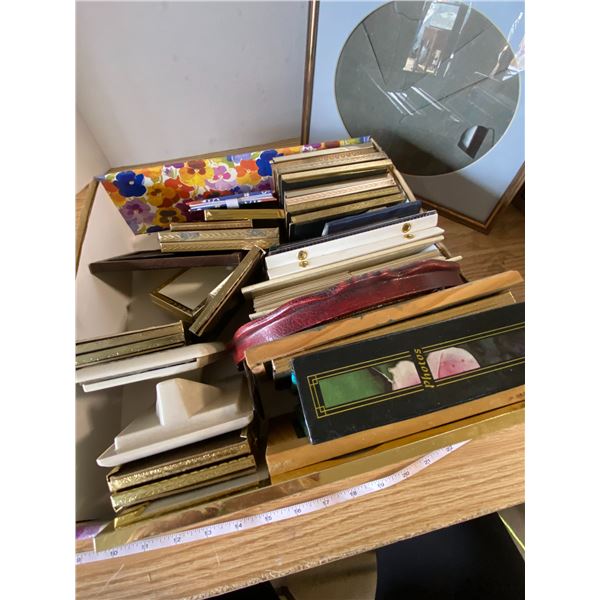 Lot Assorted Picture Frames & Albums