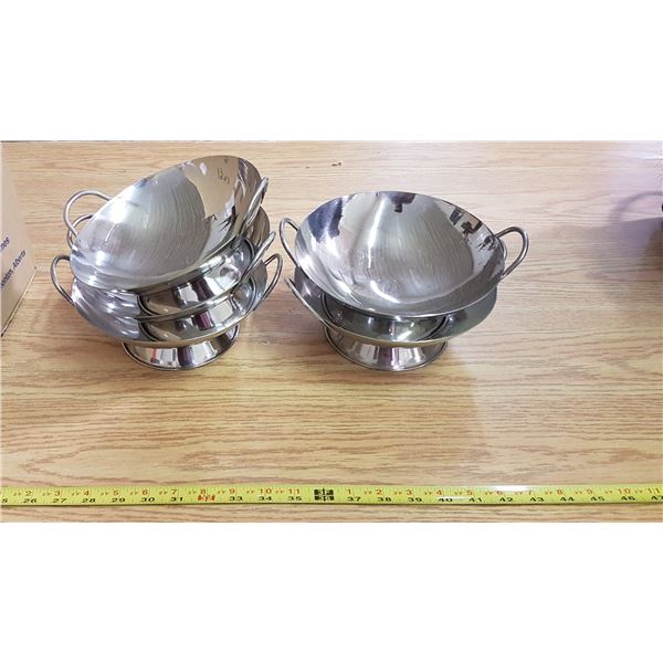 5 Metal Serving Dishes