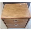 Image 1 : Night stand/side table - 2 drawer