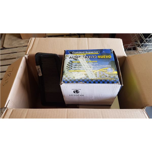 2 Alternators & Air Filter