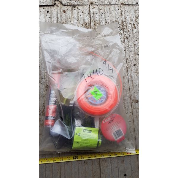 Lot Weed Wacker Line Etc.