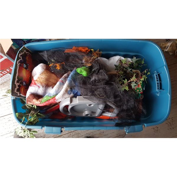 Lot Halloween Decorations Etc.