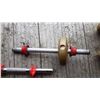 Image 4 : 3 Dumbbell Bars With Collars & Weights
