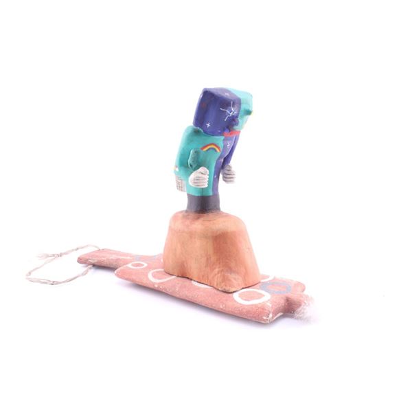 Hopi Paddle Stand Kachina Dancer c. 1950's