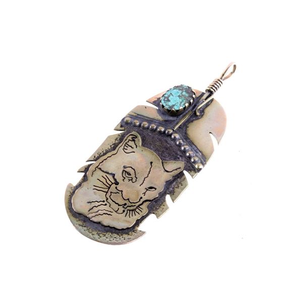 Armand American Horse Panther Pendant
