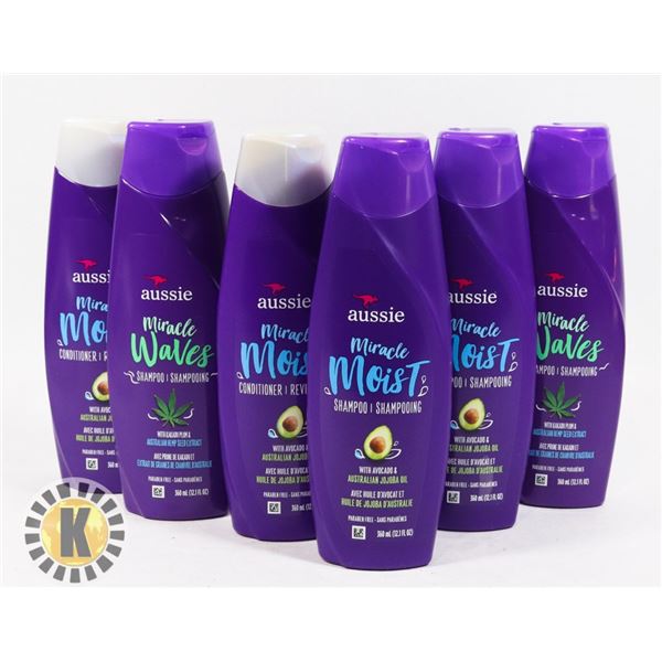 ASSORTED BAG OF AUSSIE HAIR PRODUCTS