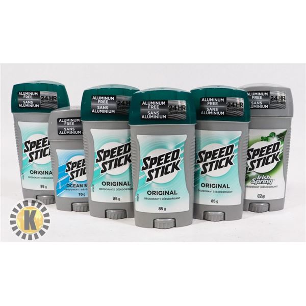 BAG OF SPEED STICK DEODORANT