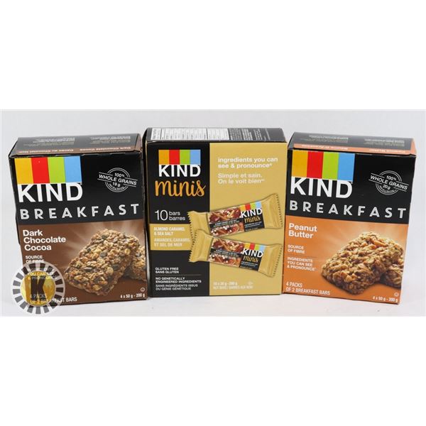 BAG OF KIND BREAKFAST SNACK BARS