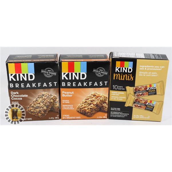 BAG OF KIND BREAKFAST SNACK BARS