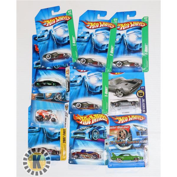 BAG OF 10 HOT WHEELS