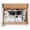 Image 1 : BOX WITH 10 PAIRS OF UVEX SAFETY EYEWEAR