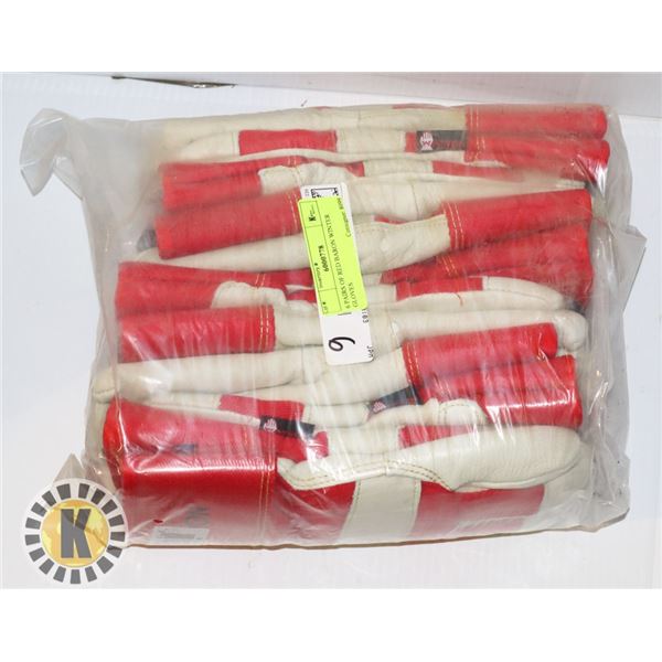 6 PAIRS OF RED BARON WINTER GLOVES