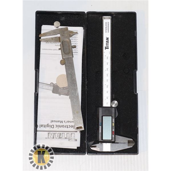 TWO CALIPERS IN CASE