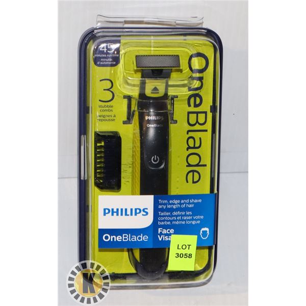 NEW PHILIPS ONE BLADE SET