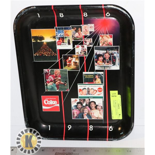 VINTAGE 1986 COCA COLA FULL TRAY WITH STAMP