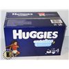 Image 1 : CASE OF 68 HUGGIES SIZE 4 DIAPERS