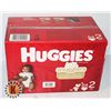 Image 1 : CASE OF 84 HUGGIES SIZE 2 DIAPERS